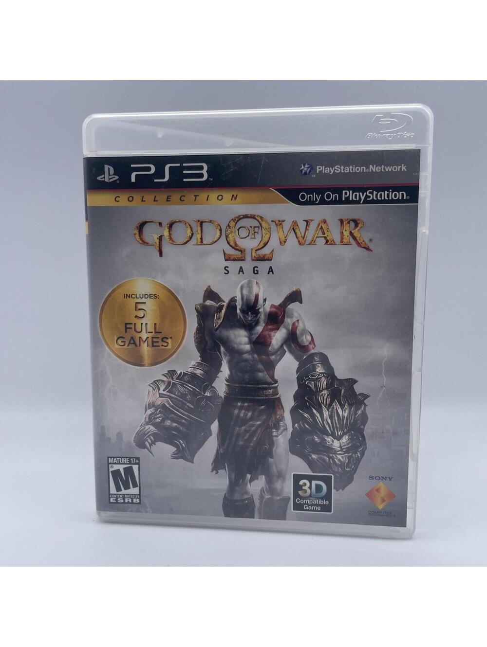 God Of War Saga PlayStation 3 PS3 Tested Working Excellent